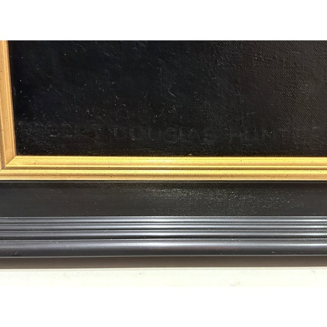 Robert Douglas Hunter 20th C. American Artist. Realist Painting Apollo Statue For Sale - Image 4 of 8