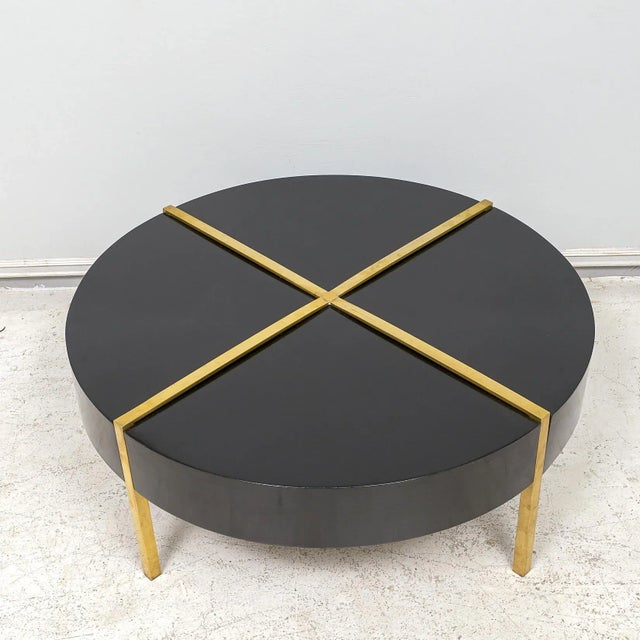 Wood Mid-Century Ebonized Coffee Table For Sale - Image 7 of 7
