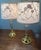 Mid 20th Century Kaeder Leuchten Brass and Crystal Lamps For Sale - Image 5 of 12