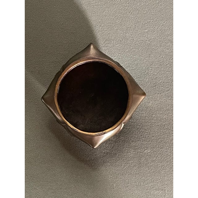 Metal Early 20th Century Botanical Style Incense Holder For Sale - Image 7 of 11