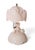 Vintage Art-Deco Pale Pink Glass l.e. Smith "Southern Belle" Boudoir Lamp 1940s For Sale In New York - Image 6 of 6