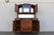 Art Deco Antique French Art Deco Buffet Hutch With Marble Top, Mirror & Glass Display Cabinet | C. 1920 For Sale - Image 3 of 18