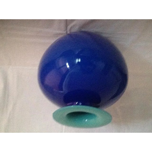 Murano Glass Vase, 1960s For Sale - Image 4 of 15