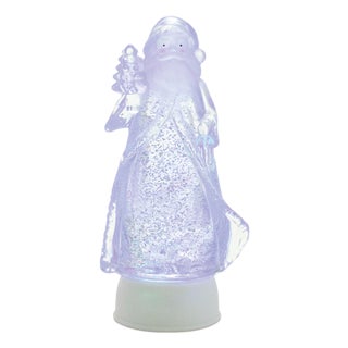 LED Santa Snow Globe 10"H For Sale