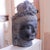 Chinese Carved Stone Buddhistic Head, (Bodhisattva) For Sale - Image 6 of 13