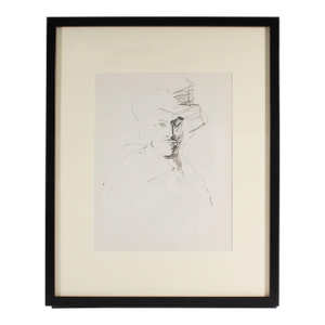 Graphite Portrait Drawing of a Man by James L. Bruch
