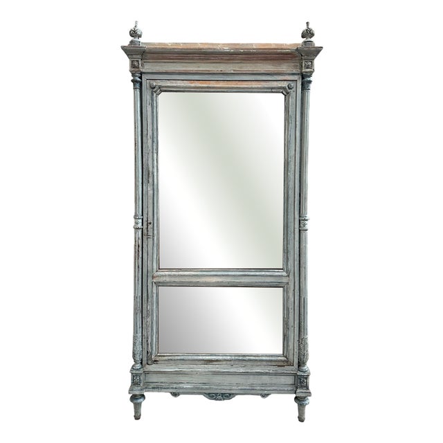 Late 19th Century Patinated Display Cabinet For Sale