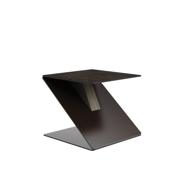 Contemporary Lombard Side Table by Porus Studio For Sale - Image 3 of 14