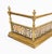 Goldenrod Antique Victorian Brass Fireplace Fender, 1800s For Sale - Image 8 of 11