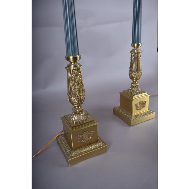 Vintage Table Lamps by Einar Bäckström for Maison Jaspers, 1950s, Set of 2 For Sale - Image 4 of 18