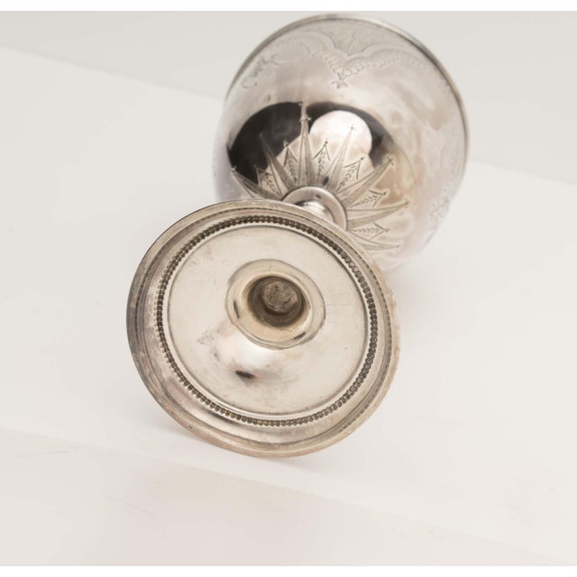 Late 19th Century 1885 English Sterling Silver Best Merino Ram Trophy Cup For Sale - Image 5 of 6