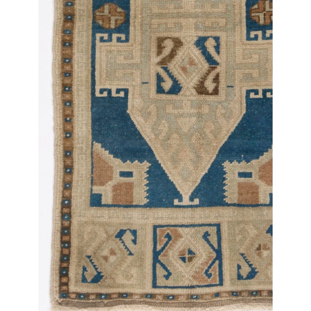 Traditional 1950s Vintage Turkish Yastik Area Rug, 1'9 X 3'8 For Sale - Image 3 of 5