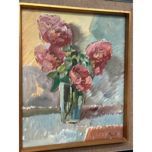 Ture Peterson, Bloomer, 1960s, Oil on Canvas For Sale - Image 13 of 17