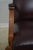 Ethan Allen Burgundy Leather Desk Chair For Sale - Image 12 of 18