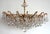 Antique Palwa Brass Lead Crystal Chandelier from Palwa, 1950s, in Very Good conditions. Designed 1950 to 1959 This piece...