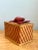 Handcrafted with exceptional folk-art charm and whimsical coastal appeal, this vintage Shanghai Weave decorative box...