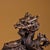 Vintage Cloisonne Enamel Dragon Sculpture – 9.1" Gilt Bronze Censer Figure For Sale - Image 9 of 10