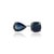 4 Carat Natural Blue Sapphire Toi Et Moi Cockrtail Ring Size 4 in 18k Gold For Sale - Image 4 of 16