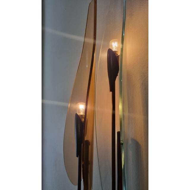 Dahlia Mod. 1461 Wall Sconce by Max Ingrand for Fontana Arte, 1955 For Sale - Image 6 of 12