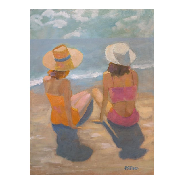 Casting Shadows - 18x24" Oil on Canvas by Paul Scaturro (b.1961) For Sale