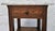 Antique 1920s French Oak Nightstand With Carved Grape Motif & White Marble Top For Sale - Image 15 of 18