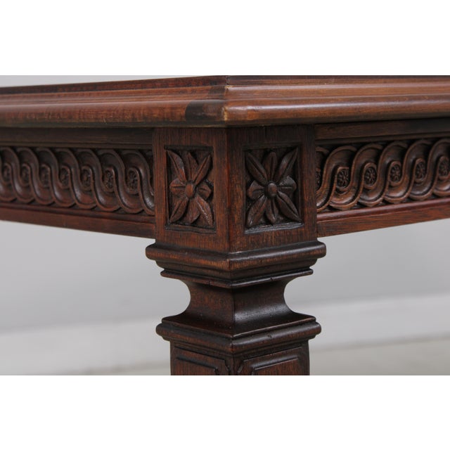 Hickory Chair French Style Dining Table For Sale - Image 12 of 13