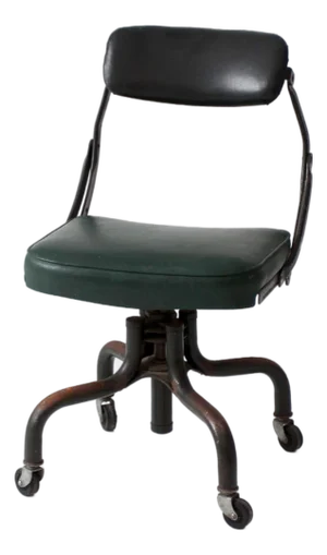 Vintage Industrial DoMore Swivel Office Chair