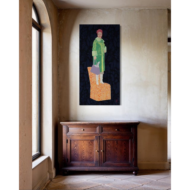 Joanne by Steve Moors 30"x60" Ready to Hang For Sale - Image 9 of 11