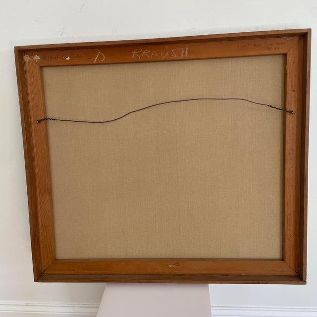 1970s Elise Manville Painting For Sale In New York - Image 6 of 8