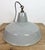 Industrial Grey Enamel Pendant Lamp from Thorlux, 1960s For Sale - Image 14 of 18