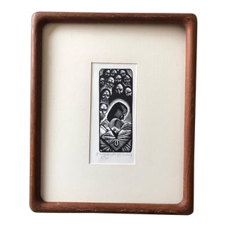 Fritz Eichenberg Signed Print For Sale