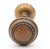 Pair of Antique Beaded 2.25 In. Passage Door Knobs For Sale - Image 4 of 6