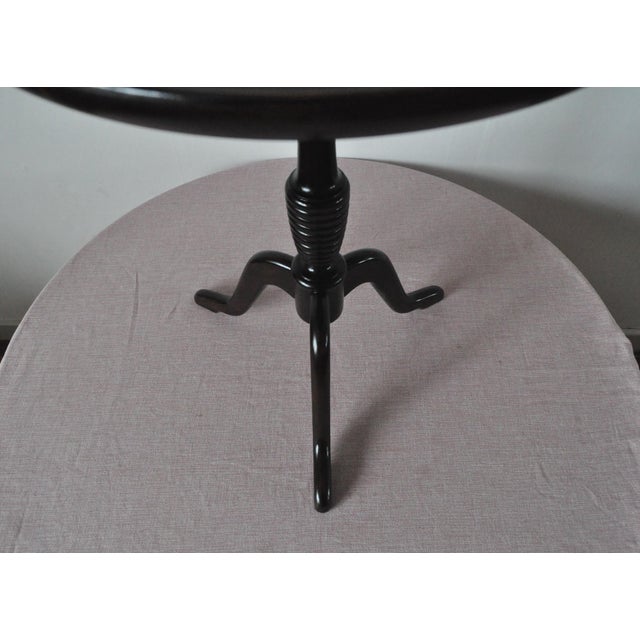 Side Table in Stained Dark Beech by Anton Kildeberg For Sale - Image 10 of 14