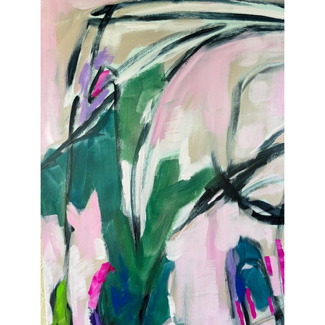 “Sometimes Magic Happens“ Original Abstract Expressionist Painting by Linda McDonough For Sale - Image 11 of 12