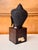 Art Deco Antique U Thong Bronze Buddha Head Thailand For Sale - Image 3 of 10