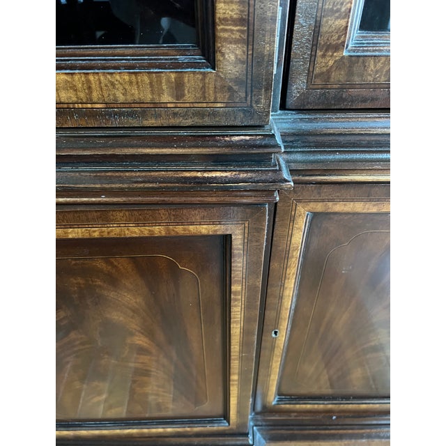 Wood Early 21st Century China Display Cabinet by Drexel Heritage For Sale - Image 7 of 12