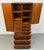 Chrome Mid-Century Walnut and Chrome Armoire Dresser by Directional, Attributed For Sale - Image 8 of 11