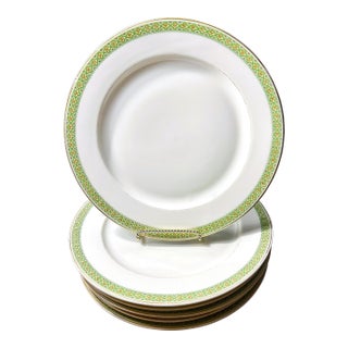 Limoges T& & v Higgens and Seiter Antique Dinner Plates- S/6 For Sale