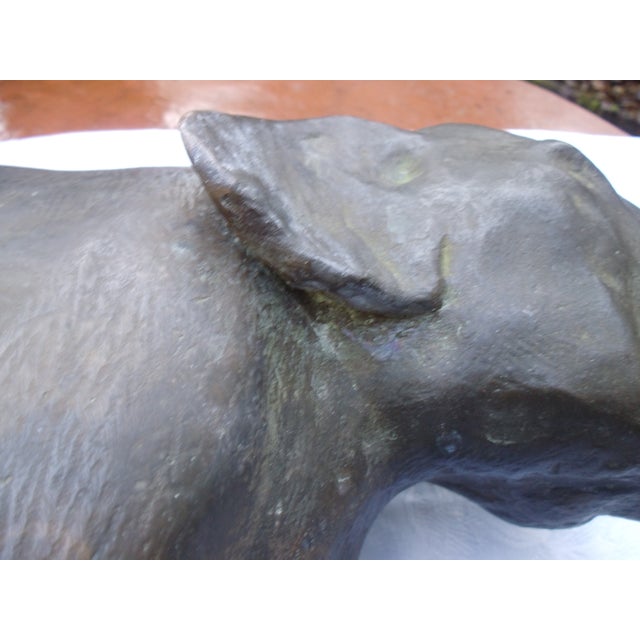 Large Elephant Sculpture in Brass, Copper, and Bronze, 1970s For Sale - Image 15 of 18