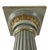 Light Green Lacquered Columns, 1950s, Set of 2 For Sale - Image 6 of 7
