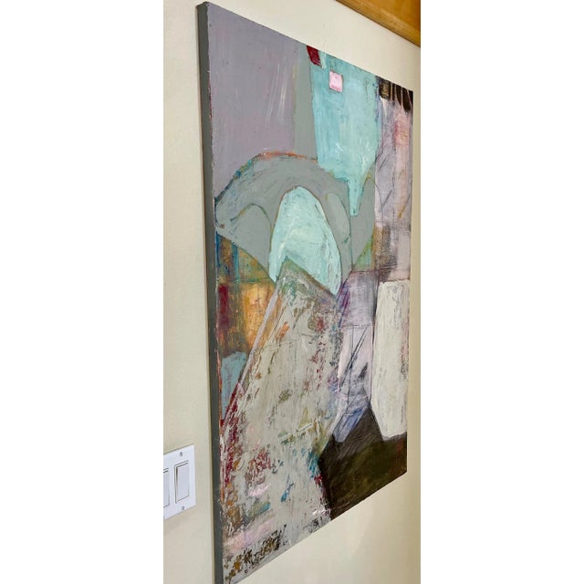 "All You Need Is Love" Abstract Original Mixed Media Painting For Sale In Los Angeles - Image 6 of 10