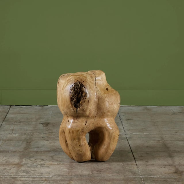 Mid 20th Century Biomorphic Wood Sculpture For Sale - Image 5 of 12