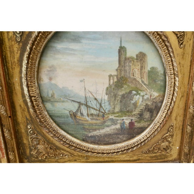 Two Biedermeier Watercolors - A Pair of 2 For Sale In New York - Image 6 of 8