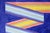 Purple 2026, Color Field Geometric Diptych Painting, Rainbow Banner, Acrylic Paint on Watercolor Paper by Ryan Rivadeneyra For Sale - Image 8 of 10
