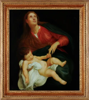 Angelo Granati, Maternity, Oil on Canvas, 2005