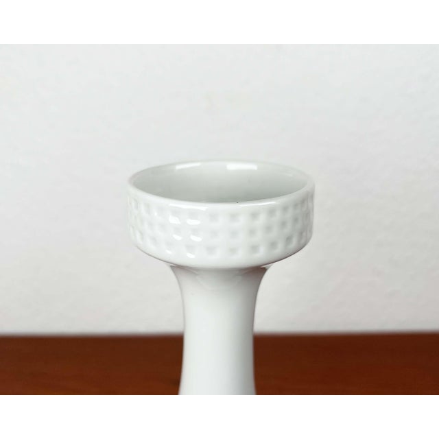 Vintage German Porcelain Vase by Hans Achtziger for Hutschenreuther, 1970s For Sale - Image 3 of 14