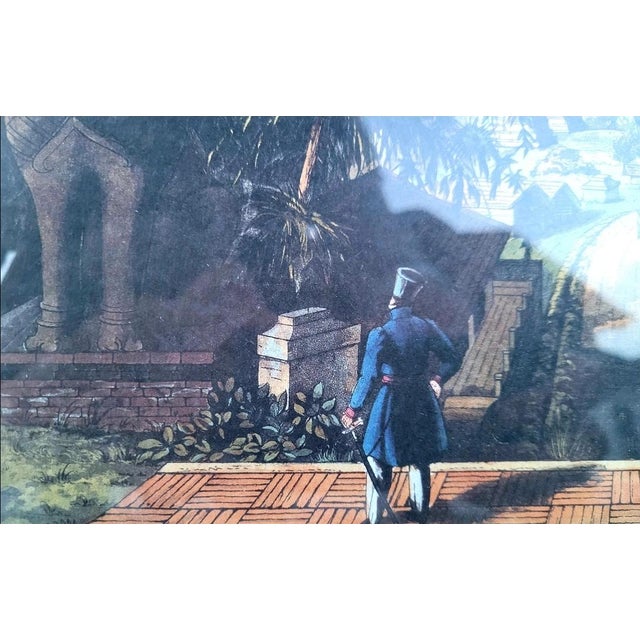 After Joseph Moore, The Great Dagon Pagoda, Rangoon, 1930, Engraving For Sale - Image 3 of 8