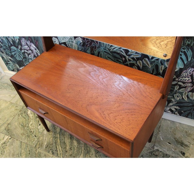 1960s Danish Teak Dressing Table For Sale - Image 5 of 15