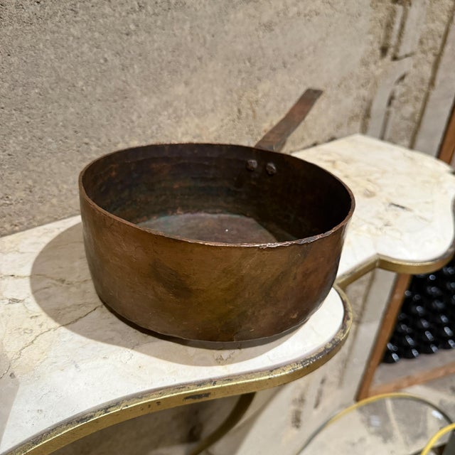 Antique a La Menagere Copper Stock Pot Sauce Pan Cookware Paris France Country Kitchen Style For Sale - Image 12 of 12