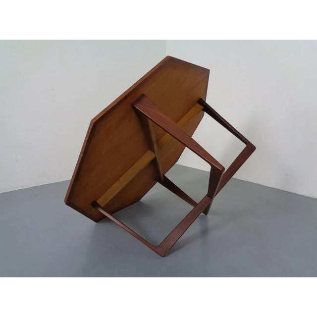 Danish Octagonal Teak Coffee Table, 1960s For Sale - Image 10 of 13